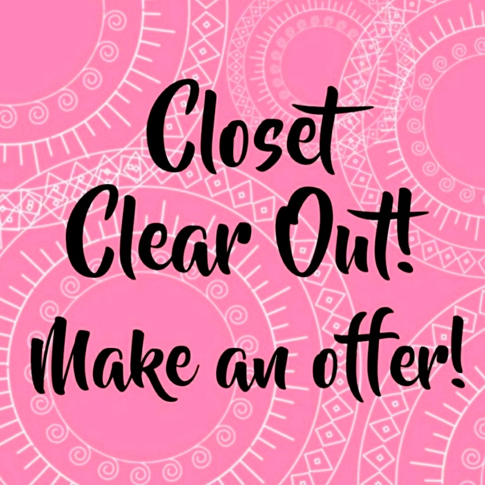 Closet clean out